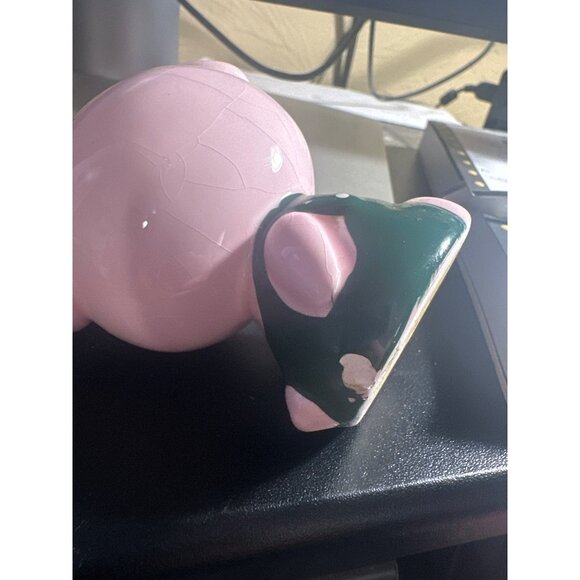 Set of 2 VINTAGE Alligator and Pink Pig Ceramic Collectible Figurines (READ) - Picture 15 of 15